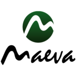 Logo de MAEVA que es cliente de Equitek